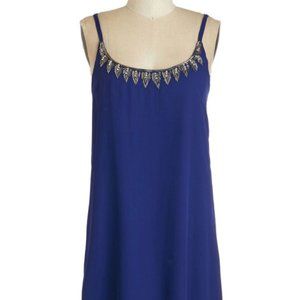 Ya Los angels blue cocktail dress